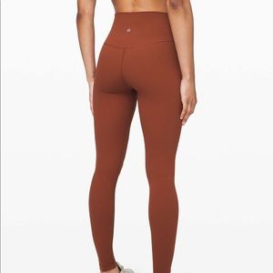 Lululemon Align 28 inch Size 4!! Color:Rustic Clay